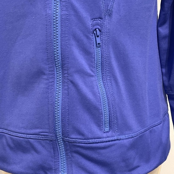 Hind Purple High Neck Athletic Jacket Full Zip Offset Medium Pre-owned‎ - Picture 3 of 11
